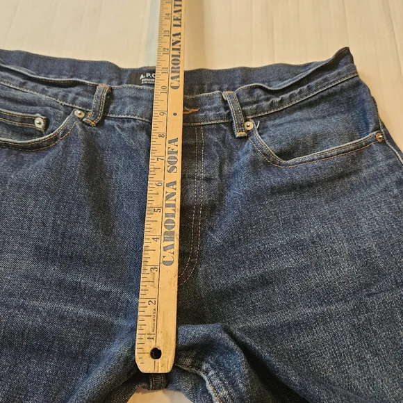 A.P.C. Rescue Jean Droit Japanese Selvedge Men's, 34